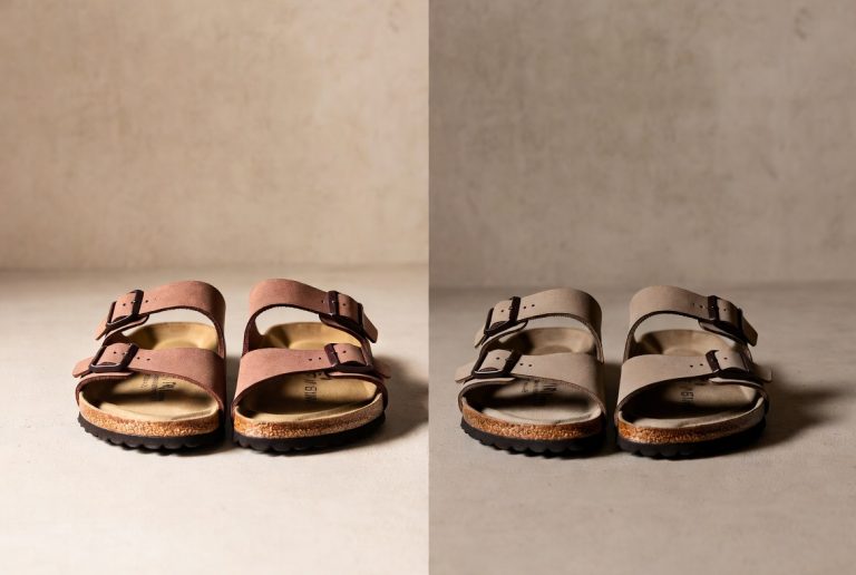 Mocha Birkenstocks vs Taupe