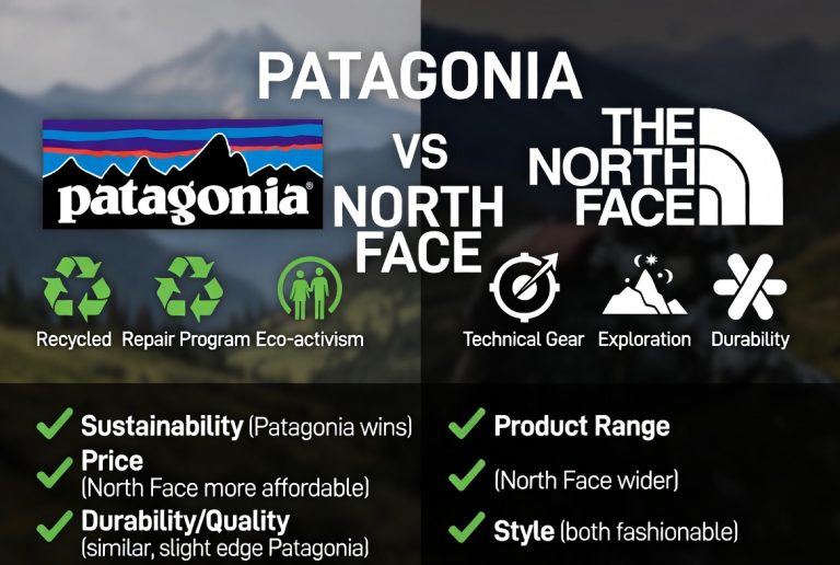 Patagonia vs North Face