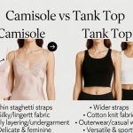 Camisole vs Tank Top