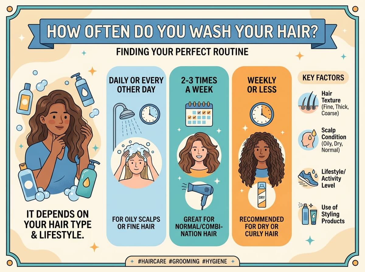 How Often Should You Wash Your Hair
