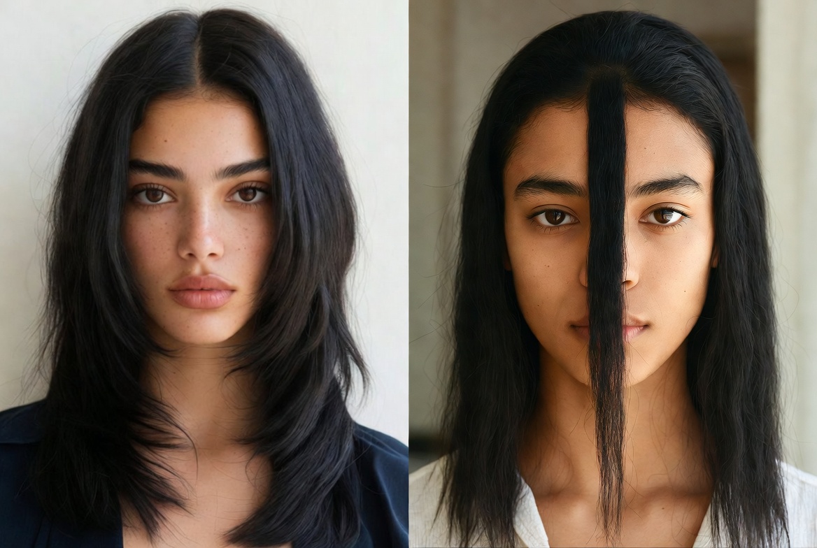 Layered vs Non Layered Long Hair