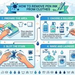 How to Remove Pen Ink from Clothes?